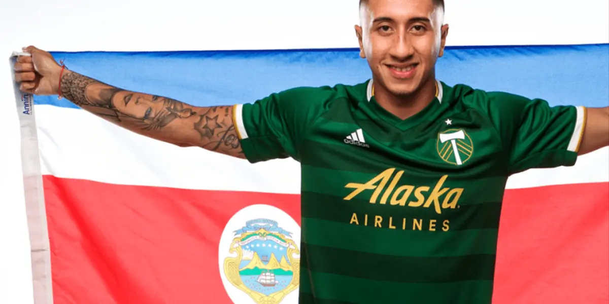  Jugador tico se mantendrá en el Portland Timbers de la MLS
