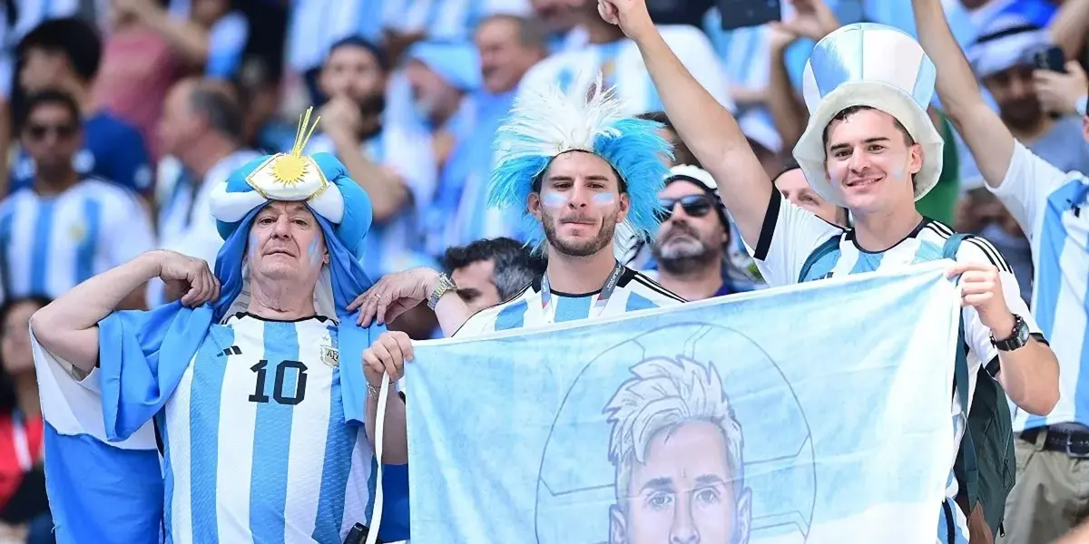 A los a los hinchas albicelestes no le cayó muy bien el amistoso FIFA ante la Sele