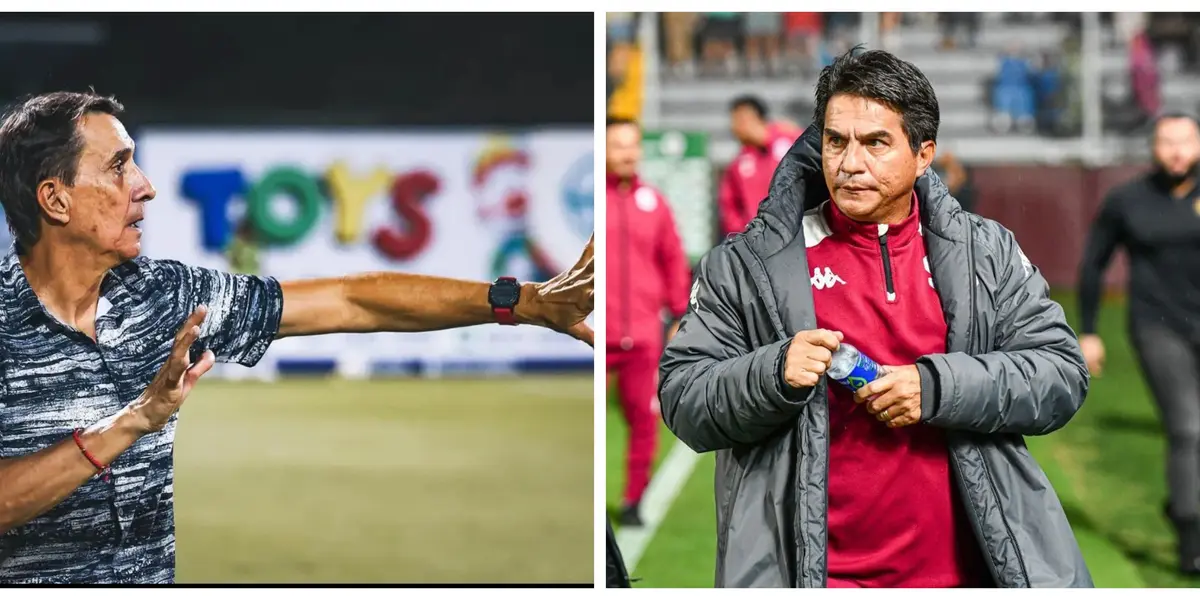 Alexandre Guimaraes y Vladimir Quesada. Foto: La Teja.