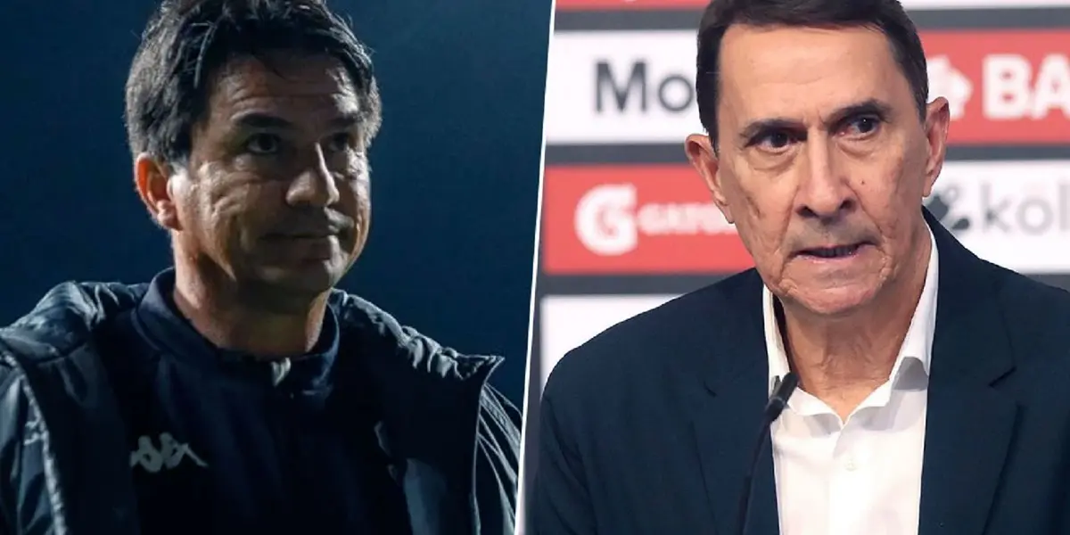 Alexandre Guimaraes y Vladimir Quesada previo al Clásico Nacional. Foto: Fútbol Centroamérica.