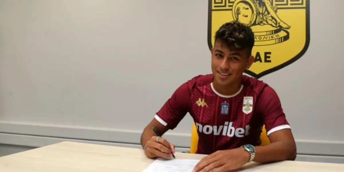 Álvaro Zamora firmó con el Aris de la Primera División de Grecia.