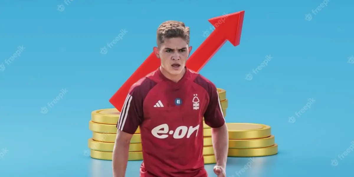 Brandon Aguilera se queda en el Nottingham Forest y su precio de mercado sube de forma considerable.