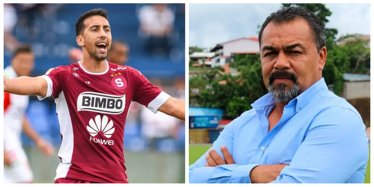 Capitán del Deportivo Saprissa se peleó en medio partido contra los brumosos