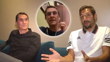 Celso Borges junto a su padre Alexandre Guimaraes.