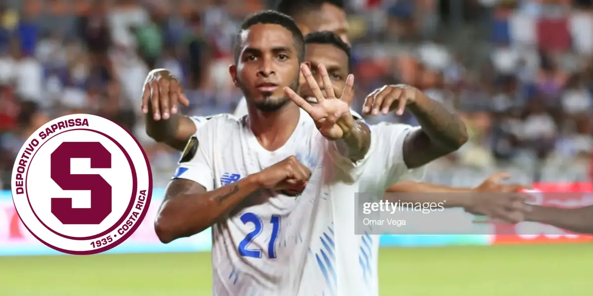 César Yanis visitiendo la camiseta de Panamá. Foto: Omar Vega.