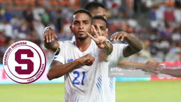 César Yanis visitiendo la camiseta de Panamá. Foto: Omar Vega.