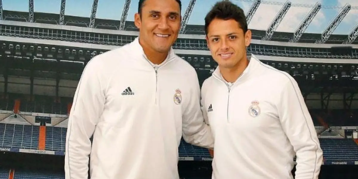 Chicharito Hernandez cont detalles de su relacion con Keylor Navas con anécdota en el Real Madrid.