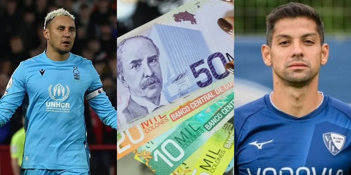 Cristian Gamboa tiene un sueldo que contrasta con la realidad de Navas en el PSG.