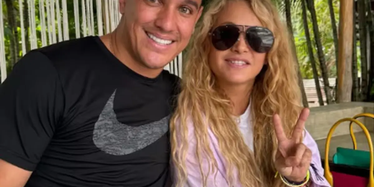 David Guzmán tuvo un mágico encuentro con la Chica Dorada