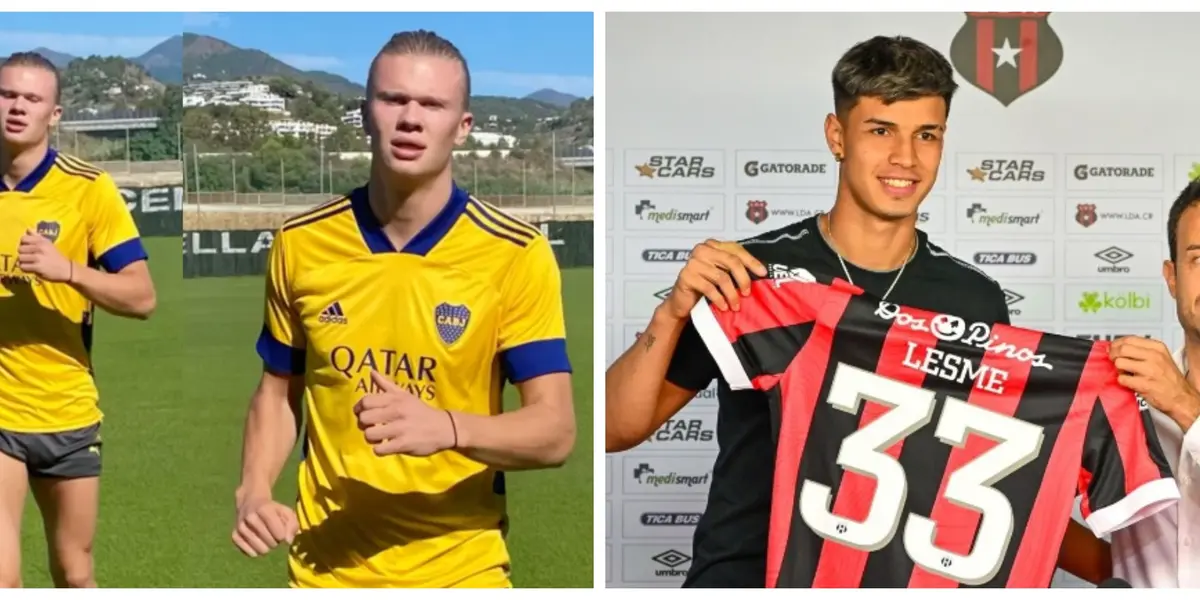 Delantero aseguró que nadie se enoja cuando el astro mundial utiliza la casaca del Boca de Argentina, aunque nos ea ficha de ese club