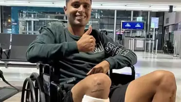 Delantero estampó su firma en Costa Rica, luego de meses de recuperación de un accidente en moto