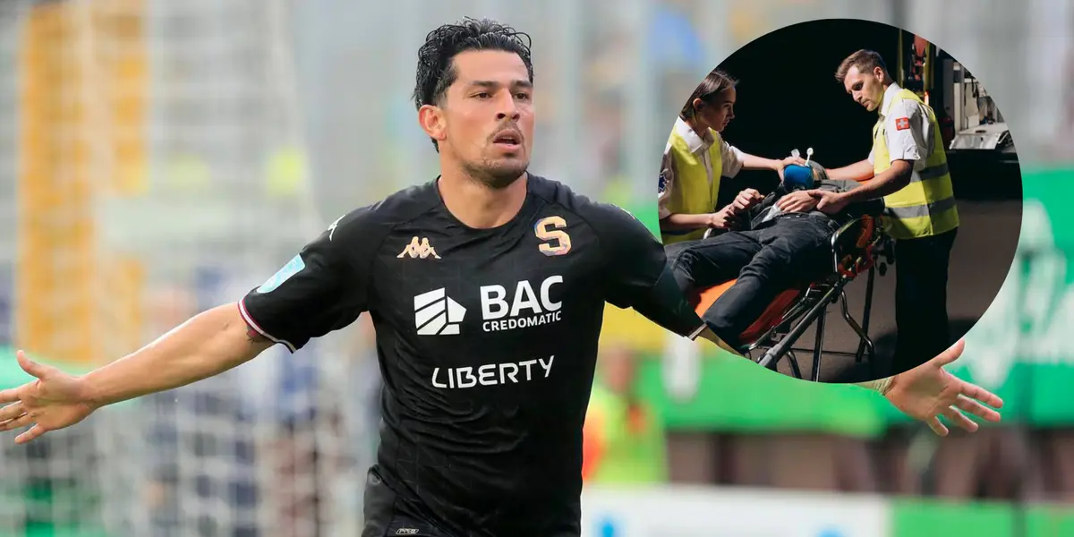 Delantero morado se llevó los aplausos por ayudar a un morado en las graderías