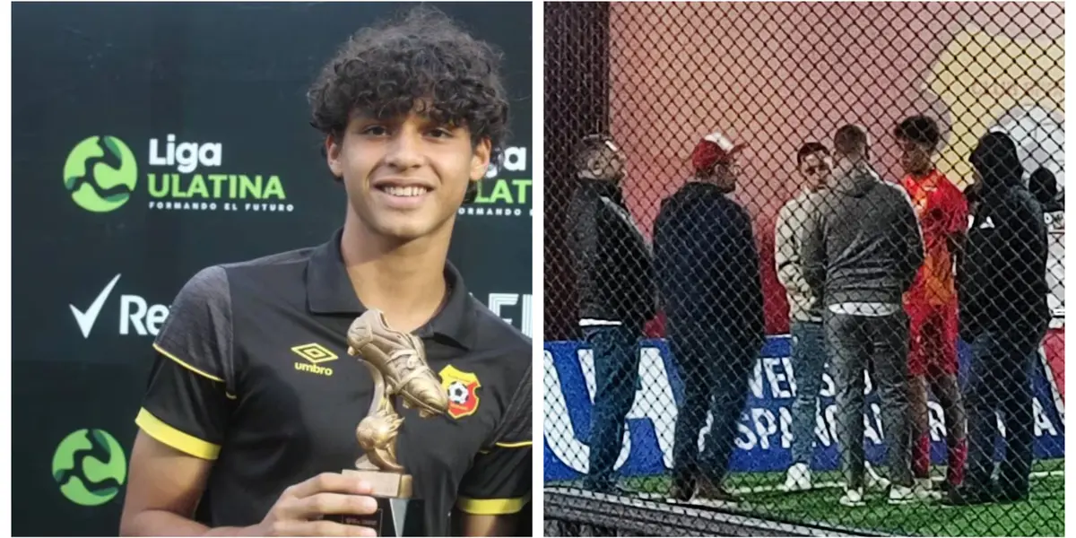 Directivos tuvieron una reunión informal en la gradería del estadio Carlos Alvarado