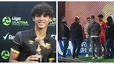 Directivos tuvieron una reunión informal en la gradería del estadio Carlos Alvarado