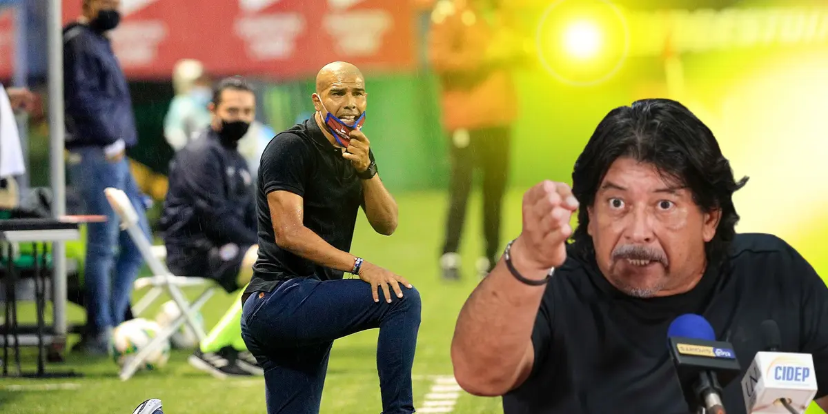 Douglas Sequeira y Horacio Esquivel en un partido. Foto: prensa San carlos.