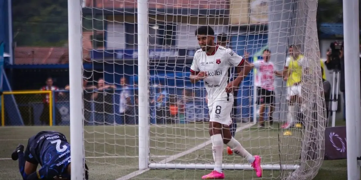 El ariete manudo volvió al gol con Liga Deportiva Alajuelense.