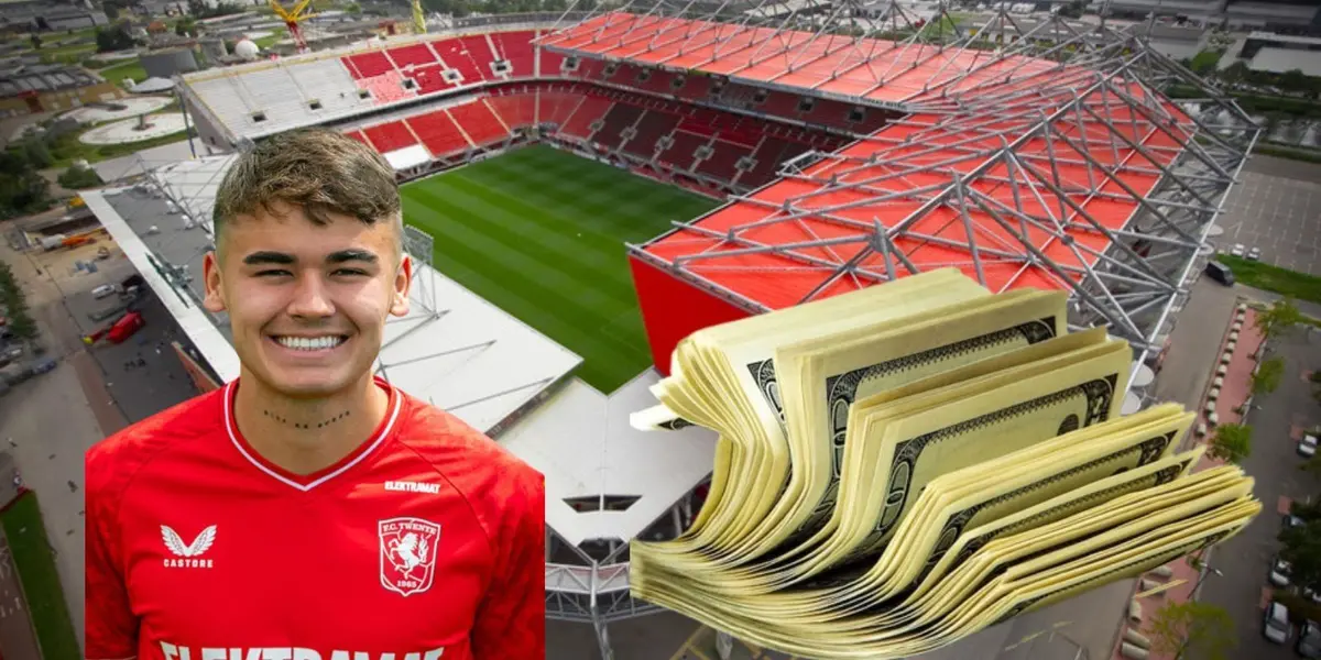 El artillero estrella del Twente de la Eredivisie tiene un sueldo muy lejos de la realidad.