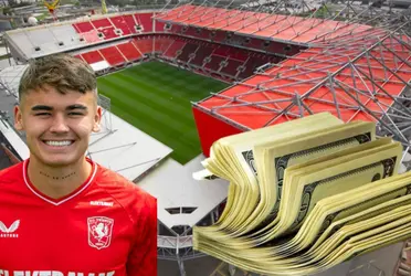 El artillero estrella del Twente de la Eredivisie tiene un sueldo muy lejos de la realidad.