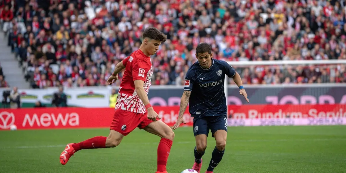 El carrilero nacional fue titular en la actividad de la Bundesliga.