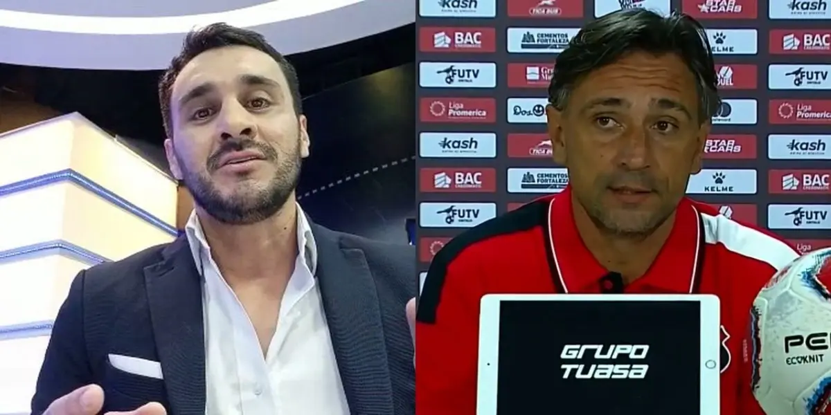 El comunicador le dio con todo a la acción del uruguayo del duelo en Tibás