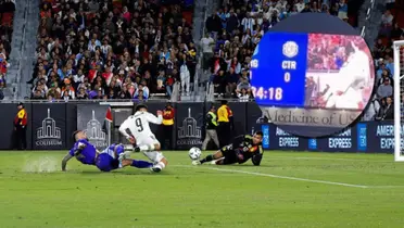 El exjugador del Deportivo Saprissa salió contento por anotarle un gol a la Campeona del Mundo