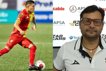 El extremo rojiamarillo tiene problemas con la directiva de Herediano.