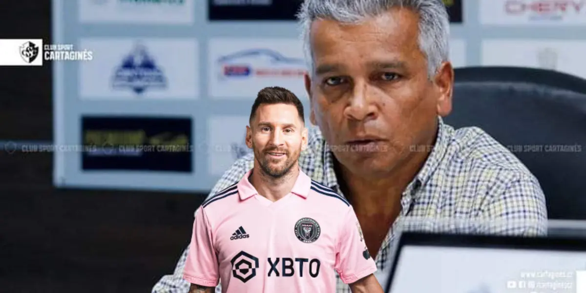 El jerarca del Cartaginés quiere recibir al astro argentino en Concacaf.