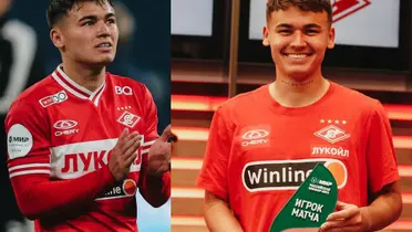 El jugador fue parte de un complicado duelo ante el Zenit en Rusia