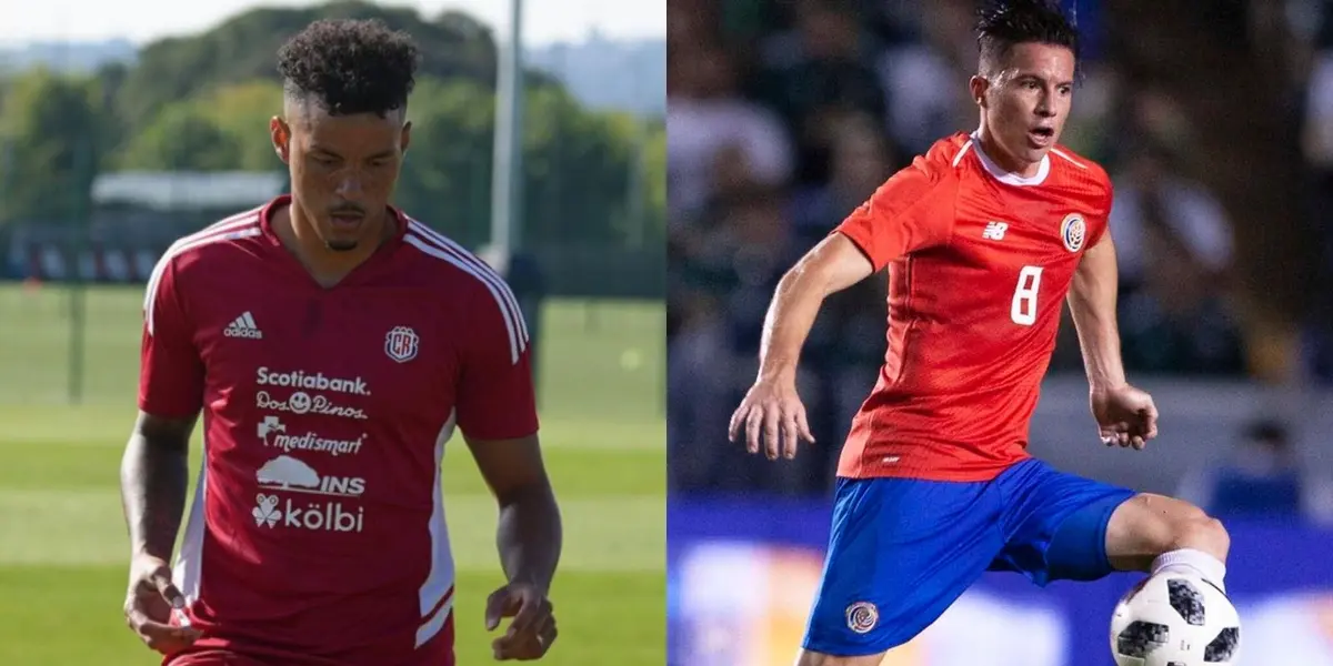 El lateral izquierdo tuvo participación en ambos encuentros contra Panamá, mientras que Cascante solo en uno y salió de cambio