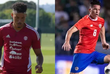 El lateral izquierdo tuvo participación en ambos encuentros contra Panamá, mientras que Cascante solo en uno y salió de cambio