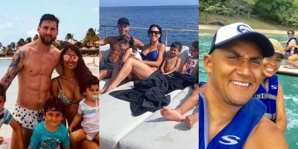 El meta nacional está de vacaciones en Costa Rica con su familia.