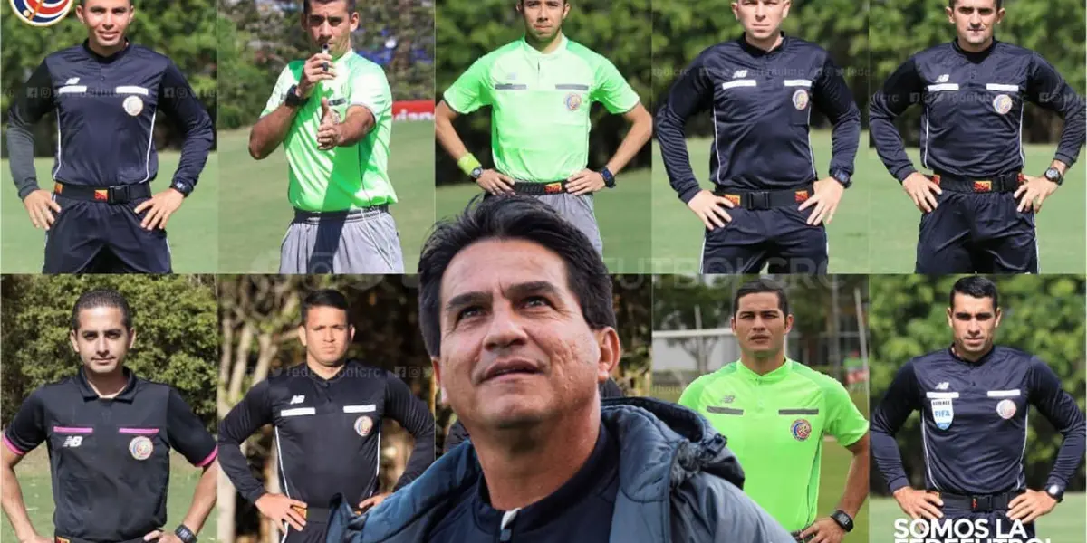 El técnico de los morados le dio con todo al silbatero Bryan Cruz.