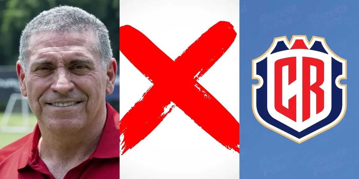 El timonel colombiano tuvo un particular gesto tras conocerse su salida de la Selección de Costa Rica.