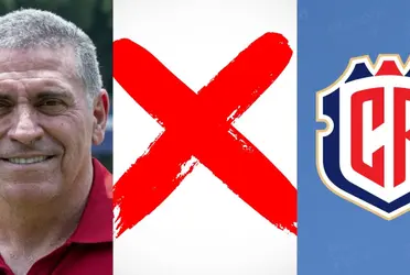 El timonel colombiano tuvo un particular gesto tras conocerse su salida de la Selección de Costa Rica.