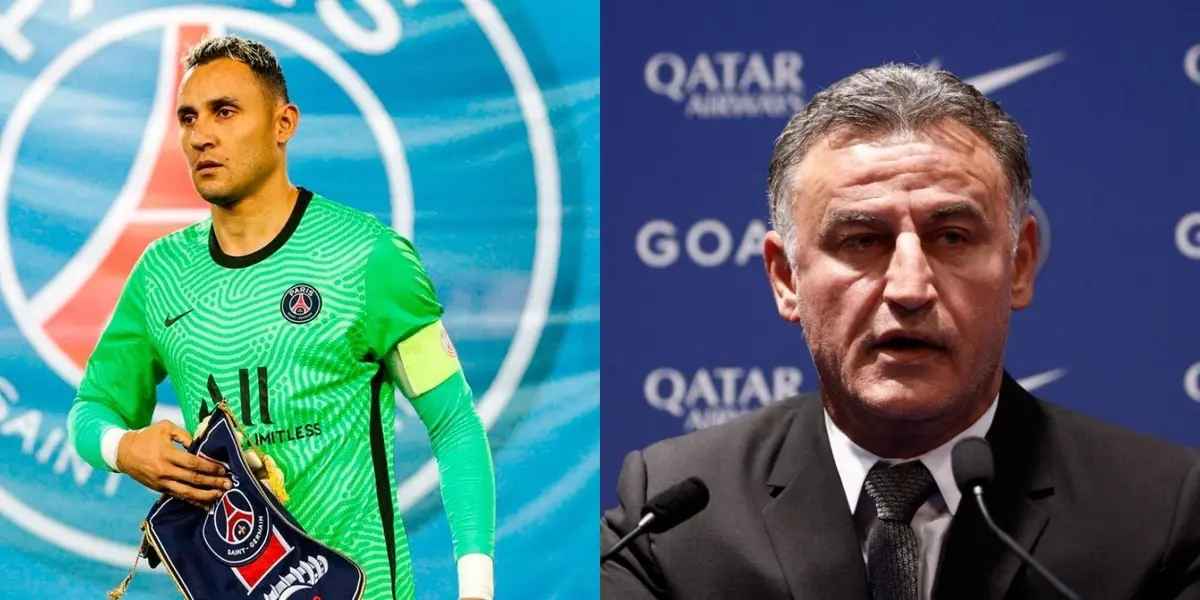 El timonel del París Saint Germain, Christophe Galtier, está bajo el ojo de la polémica.