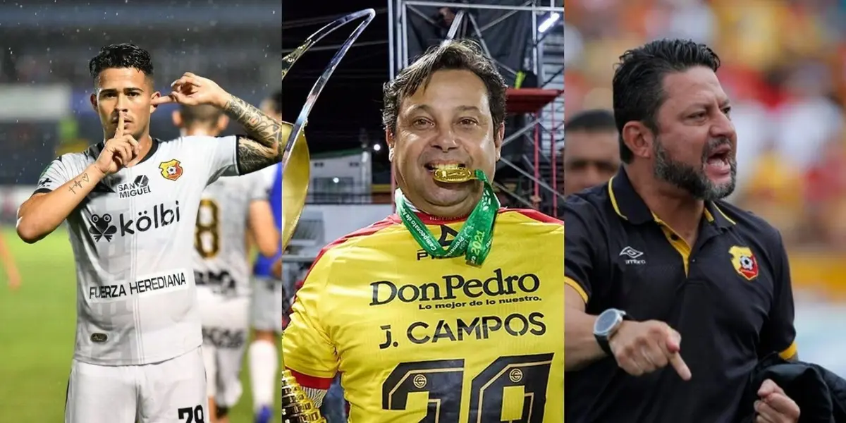 El timonel Jeaustin Campos ya sabe como lidiar con el tema de Gerson Torres en Herediano.