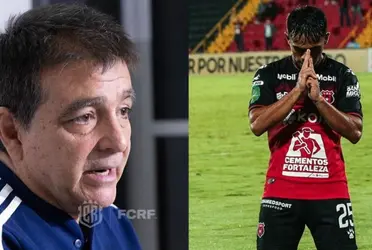 El volante manudo se refirió a las declaraciones que dio el director deportivo de Costa Rica