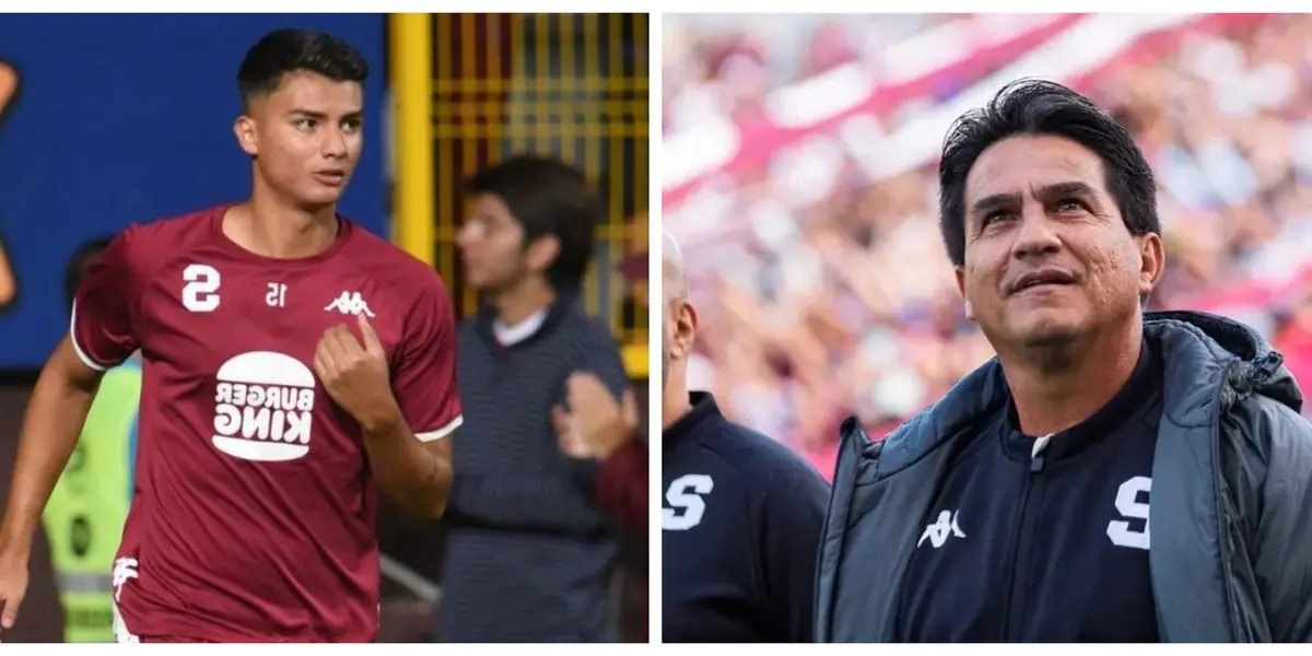 Entrenador se molestó porque señalaron de manera directa a uno de sus jugadores y lo defendió a capa y espada