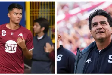 Entrenador se molestó porque señalaron de manera directa a uno de sus jugadores y lo defendió a capa y espada