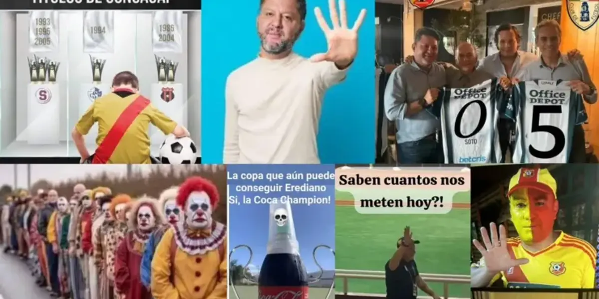 Equipo florense perdió 5-0 en la Joya de la Sabana y en las redes sociales no los perdonaron con imágenes graciosas