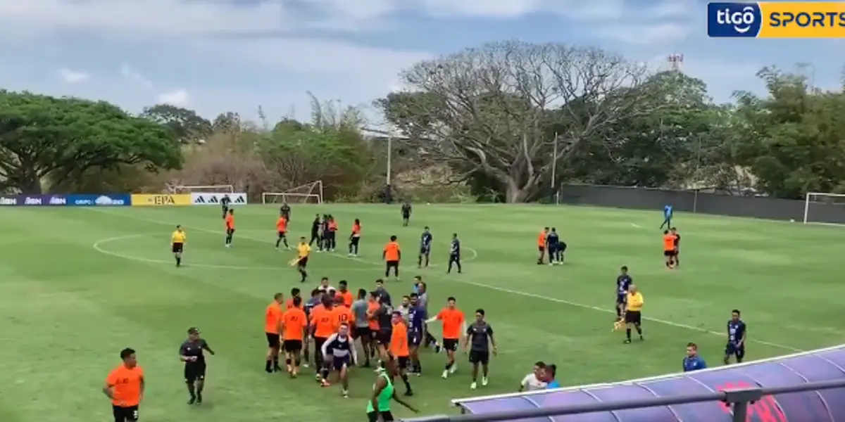 Equipos de la Primera División protagonizaron bochornoso pleito en la Fedefútbol