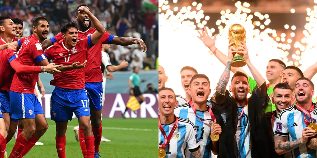 Esta es la segunda vea que Costa Rica enfrentará a un campeón del mundo vigente
