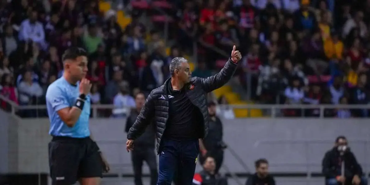 Estratega culminó el encuentro con un sinsabor, ya que su club no goleó