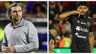 Estratega se refirió a la situación actual del atacante y si está cómodo o no en el club