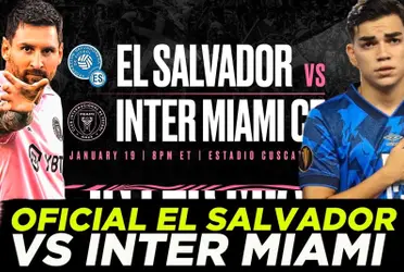 Figuras fueron convocados por El Salvador para enfrentar al club de la MLS