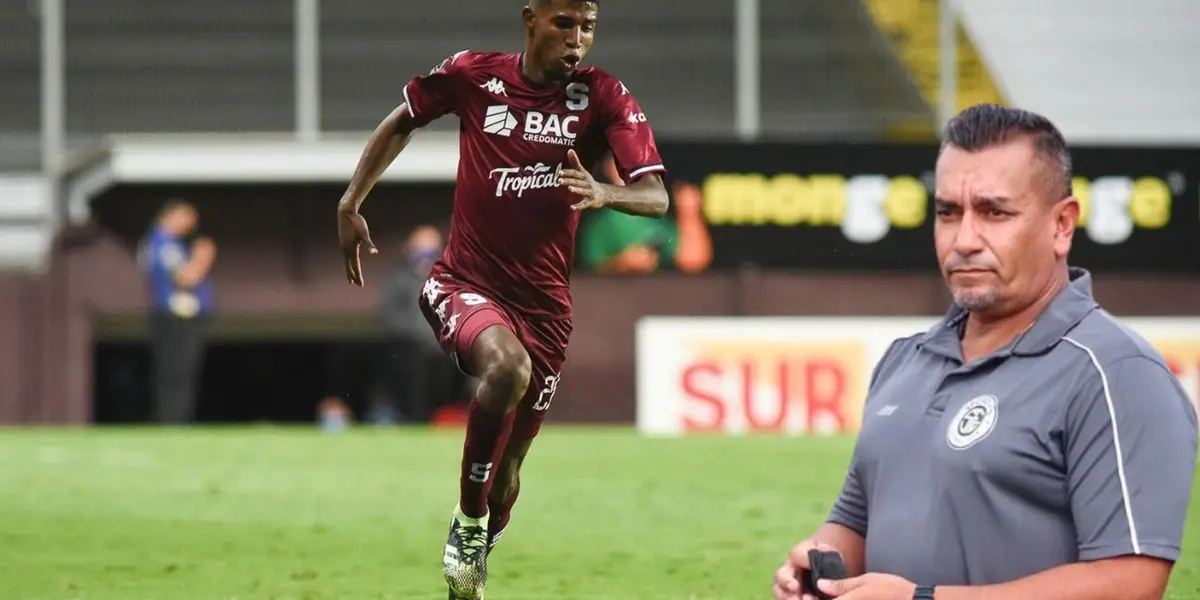 Gerald Taylor jugando con el Deportivo Saprissa. Foto: SAP.