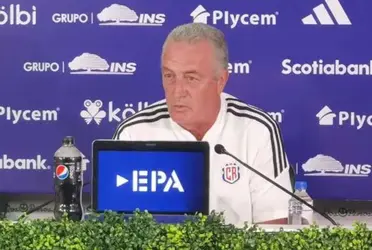 Gustavo Alfaro habla del hecho de apenas haber tenido dos entrenamientos con Costa Rica
