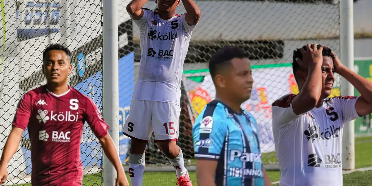Jonathan Martínez vistiendo la camisa de Saprissa y Santa Ana. Foto: La Teja.