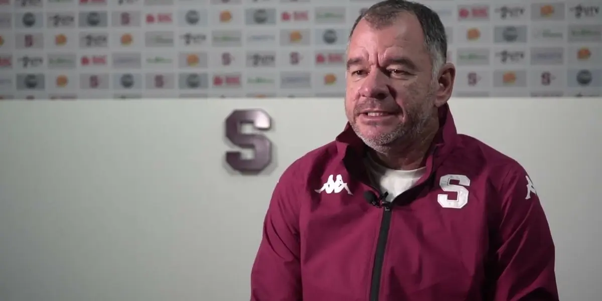 José Luis Herra en una entrevista con Saprissa. Foto: SAP: