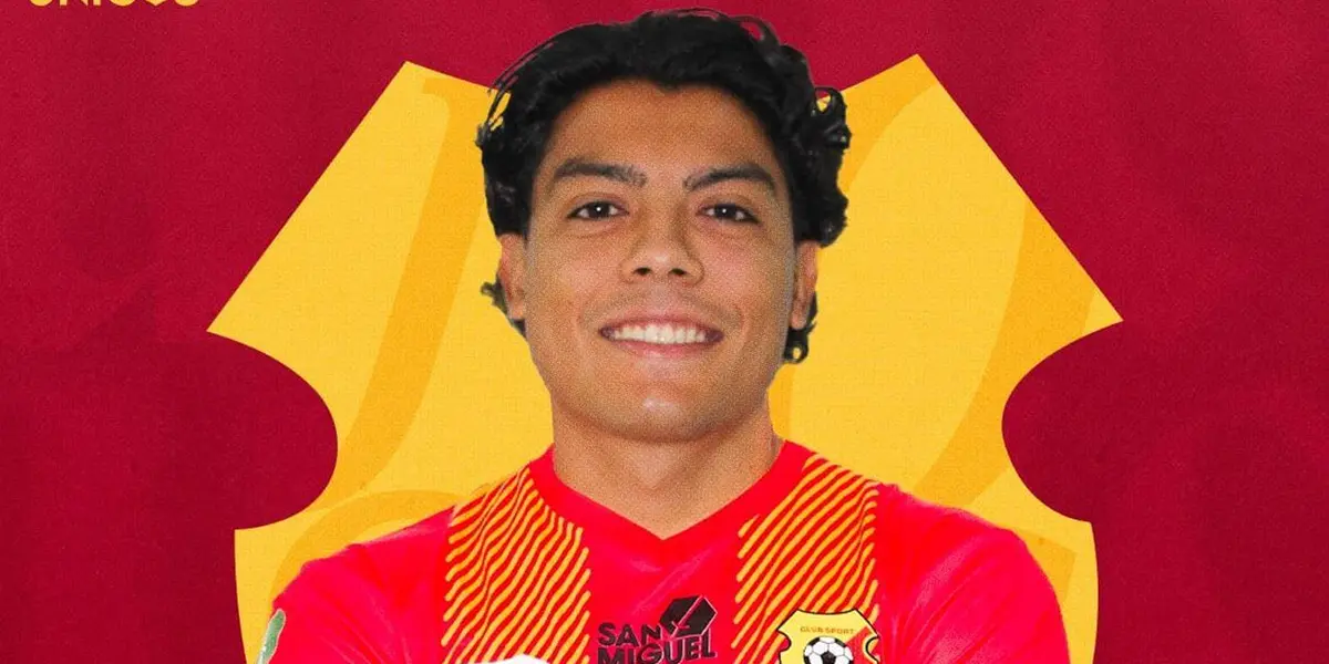 Joshua Canales vistiendo la camiseta del tea, Foto: CSH.